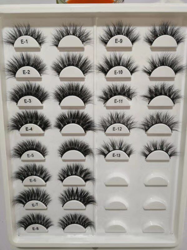 A, Eyelashes high quality,made by hand Style E01-13