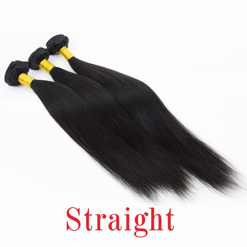 3 bundles sale 100% human virgin hair weave