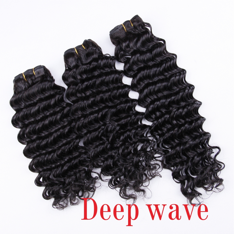 1 bundles sale 100% human virgin hair weave