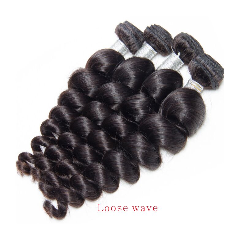5 bundles sale 100% human virgin hair weave